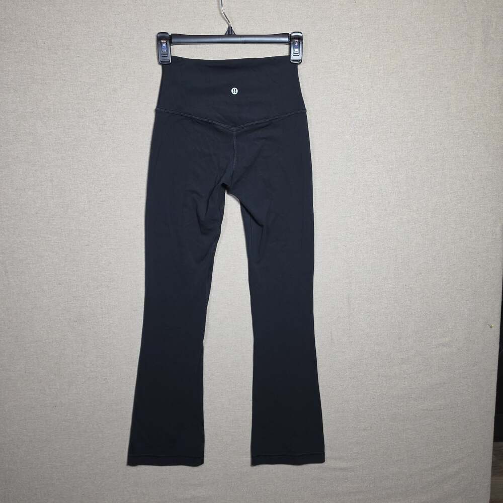 Lululemon Align Pants Black Yoga Athletic Leggings Women's Size 4 straight leg